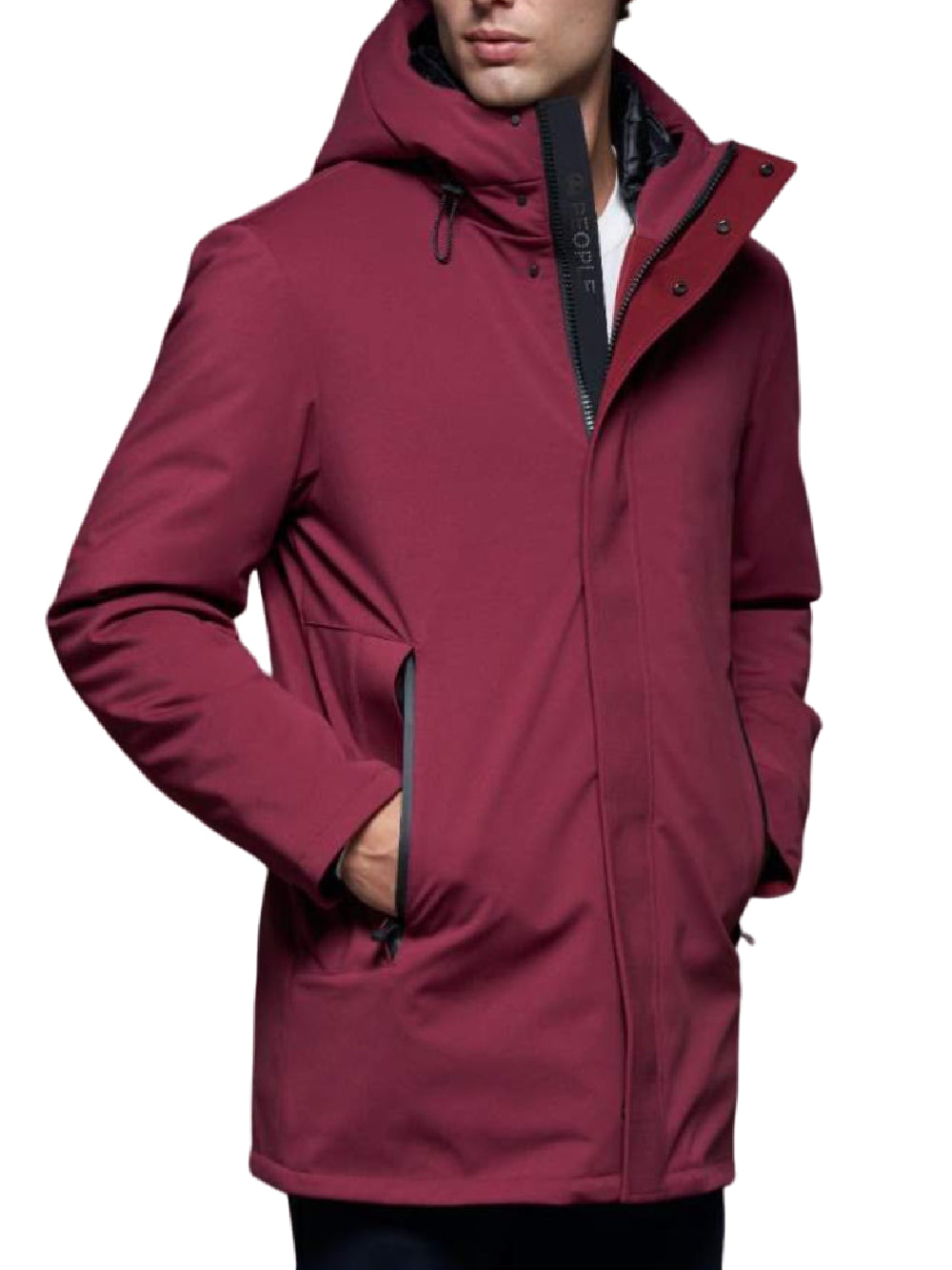 People of Shibuya Giubbino Uomo Bordeaux