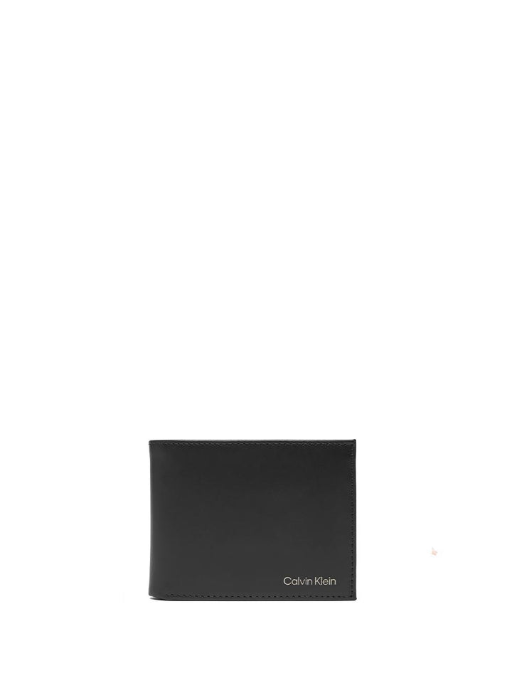 Calvin Klein Portafoglio Uomo Lv04d1105g Nero