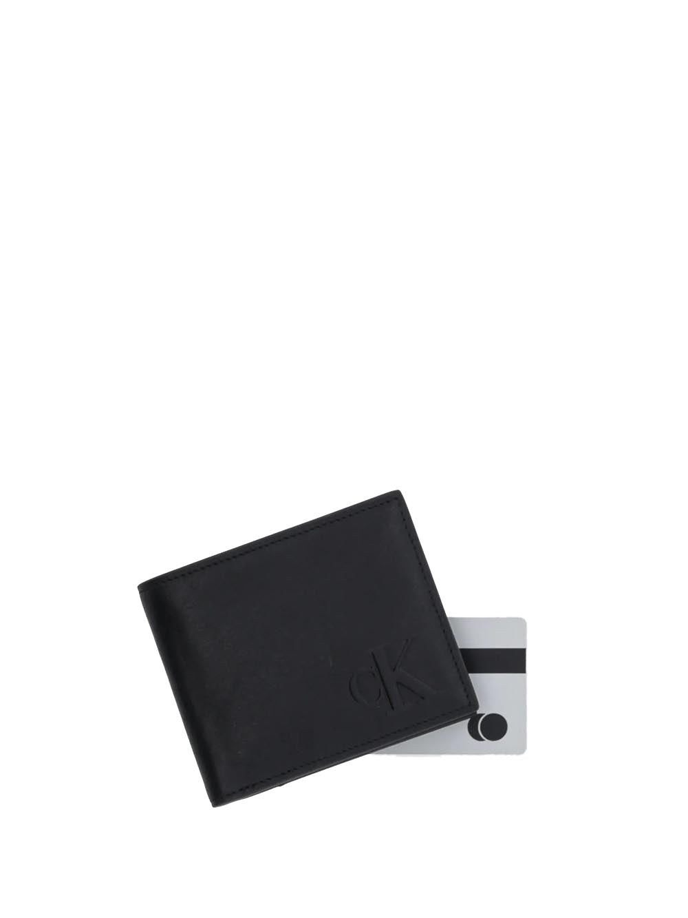 Calvin Klein Portafoglio Uomo Lv04g1071g Nero