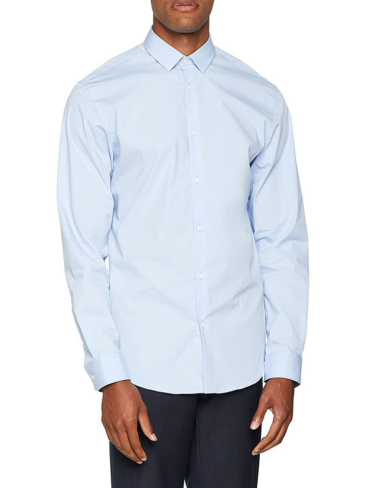Selected Camicia Uomo Celeste