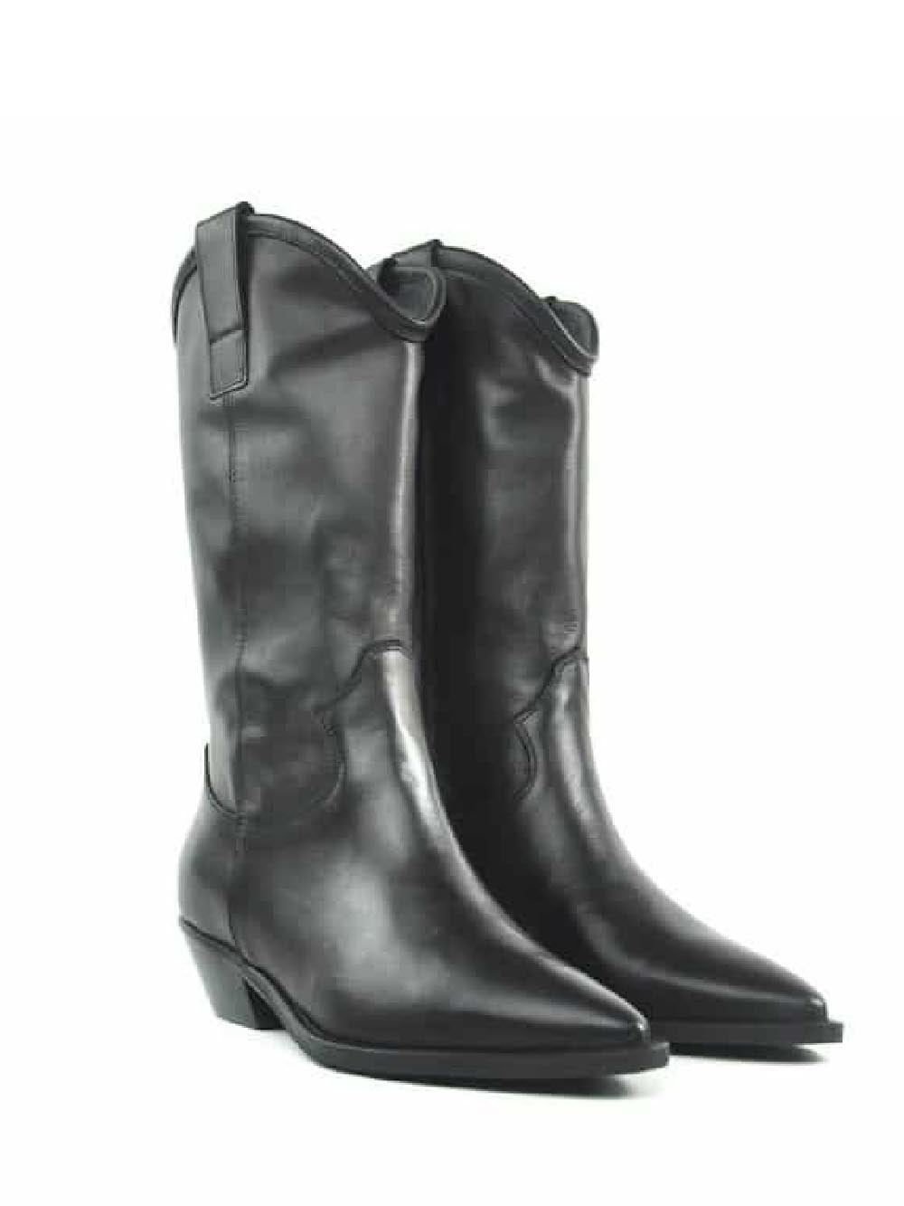 KIRO' Stivale Donna Sauvage nero