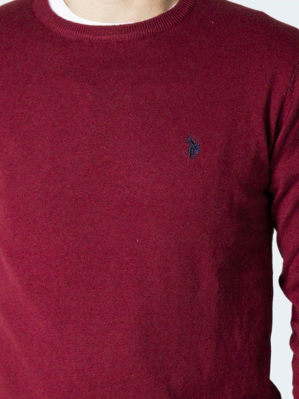 U.S. Polo Assn. Pullover Uomo Bordeaux