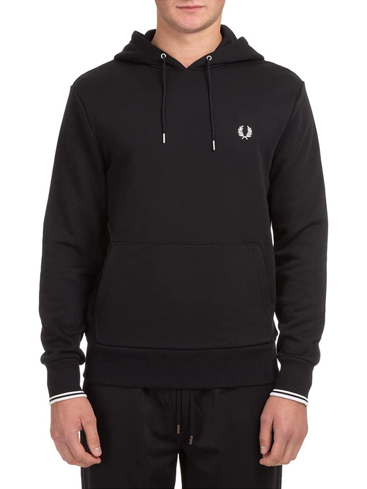 Fred Perry Felpa Uomo Nero