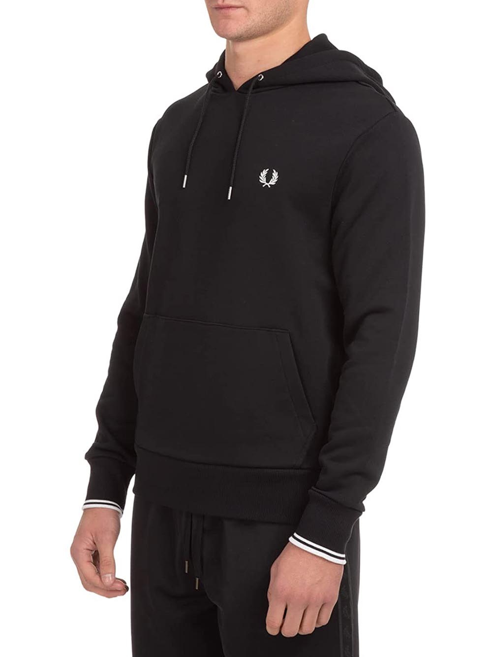 Fred Perry Felpa Uomo Nero