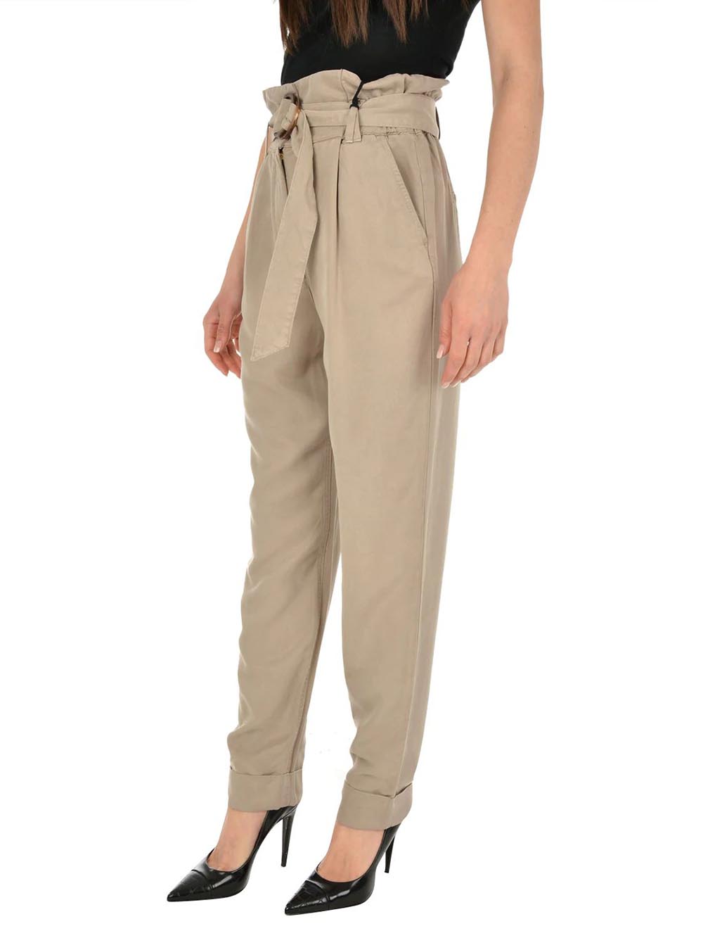 Guess Pantalone Donna Beige