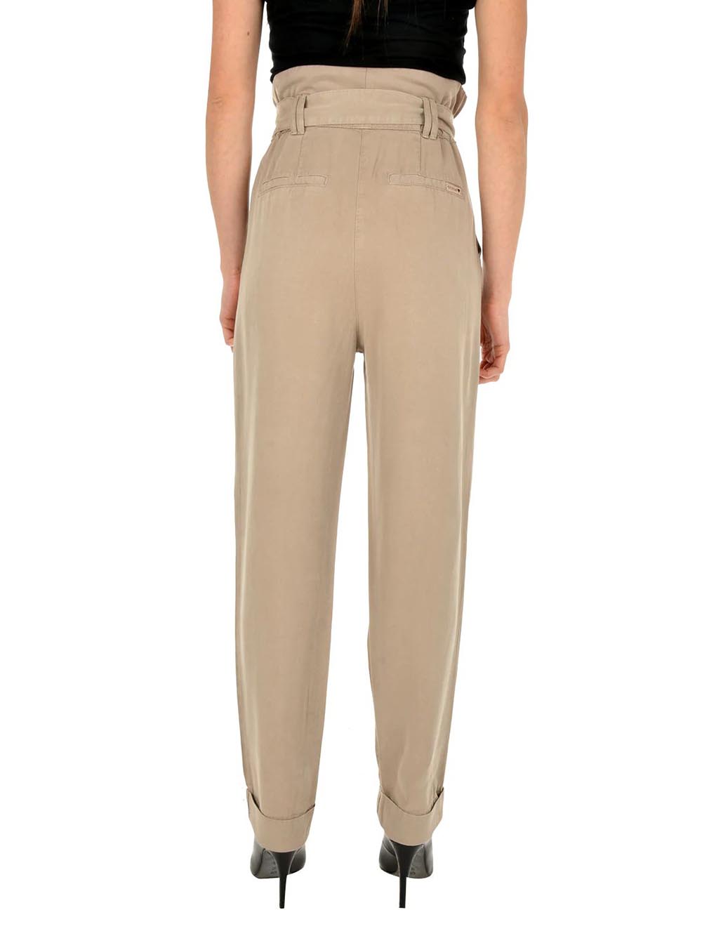 Guess Pantalone Donna Beige