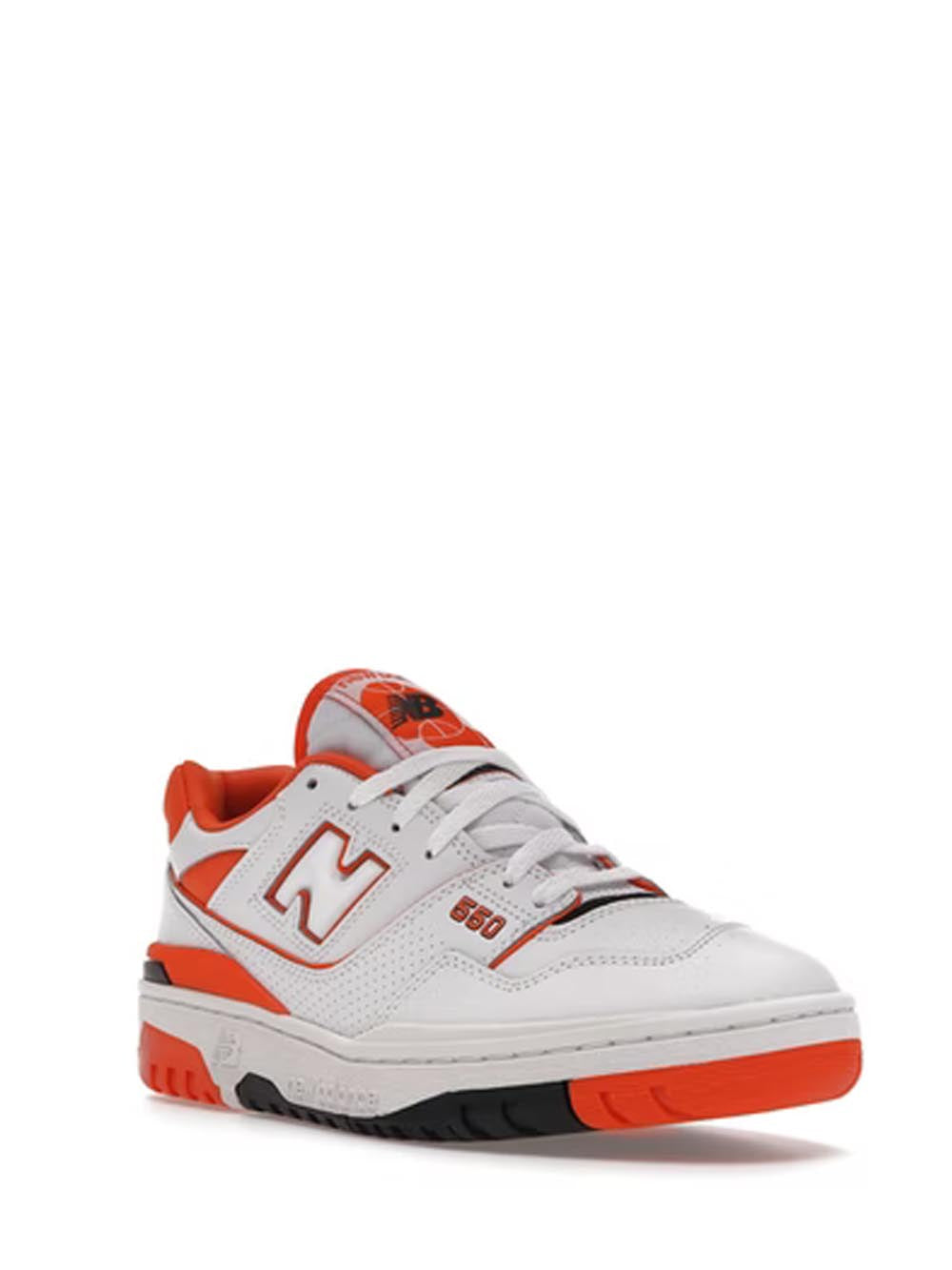 New Balance Sneakers Unisex Bianco arancio