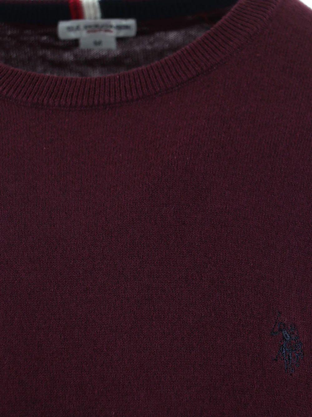 U.S. Polo Assn. Maglia Uomo Bordeaux