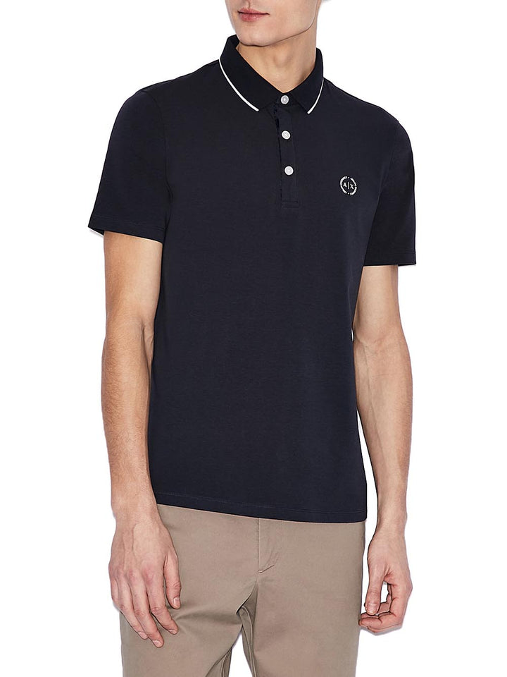 Armani Exchange Polo Uomo Blu