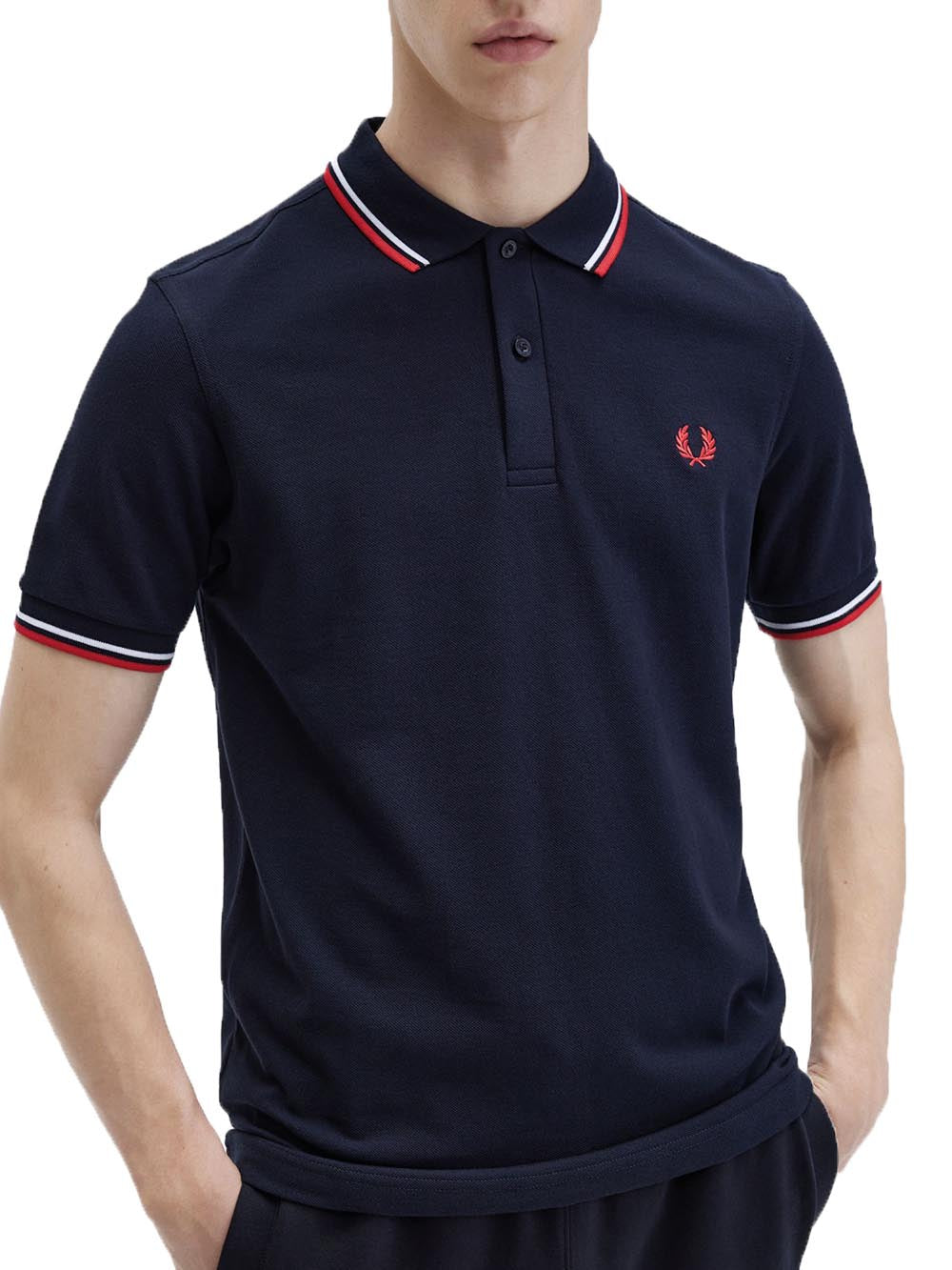 Fred Perry Polo Uomo Blu