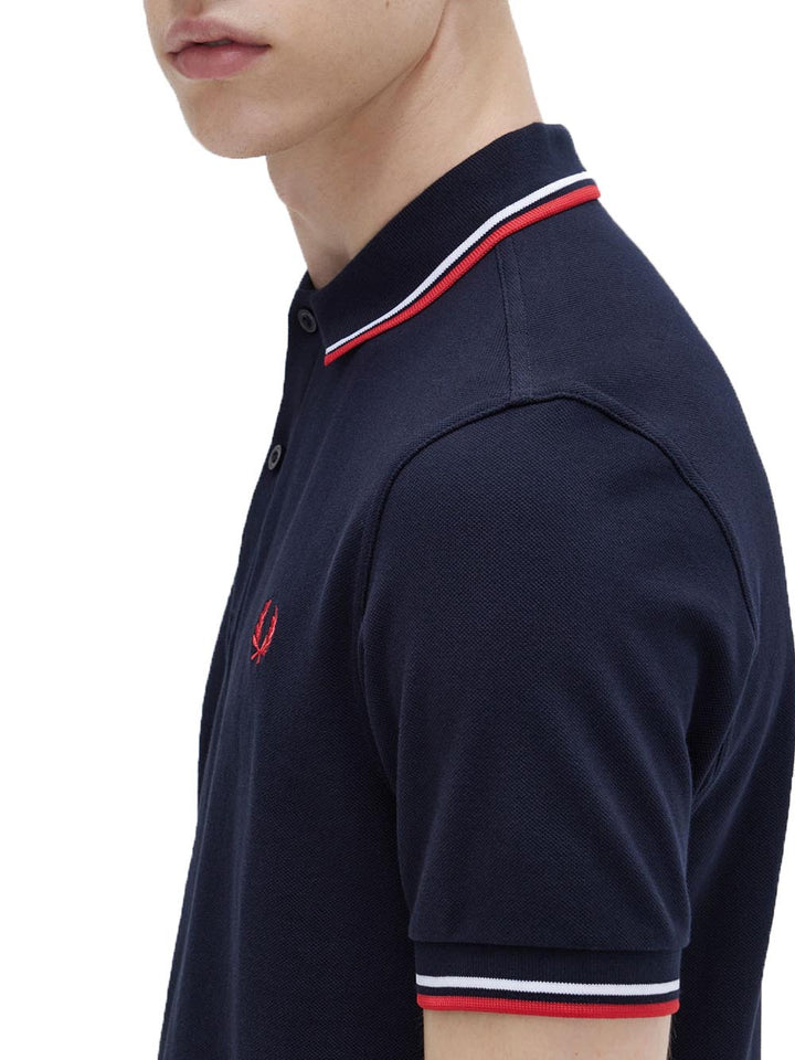 Fred Perry Polo Uomo Blu