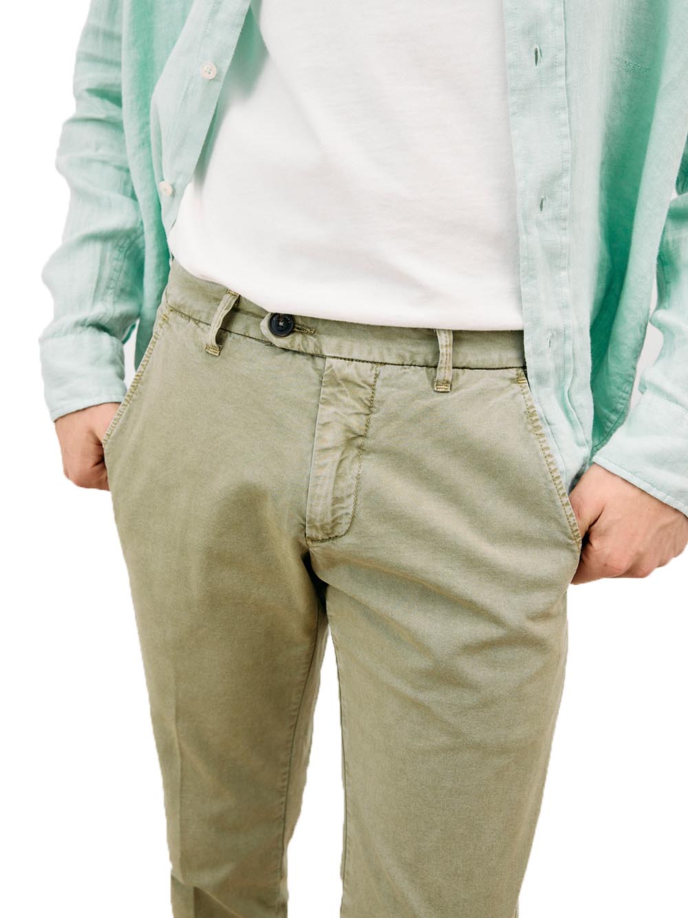 Roy Roger's Pantalone Uomo Verde