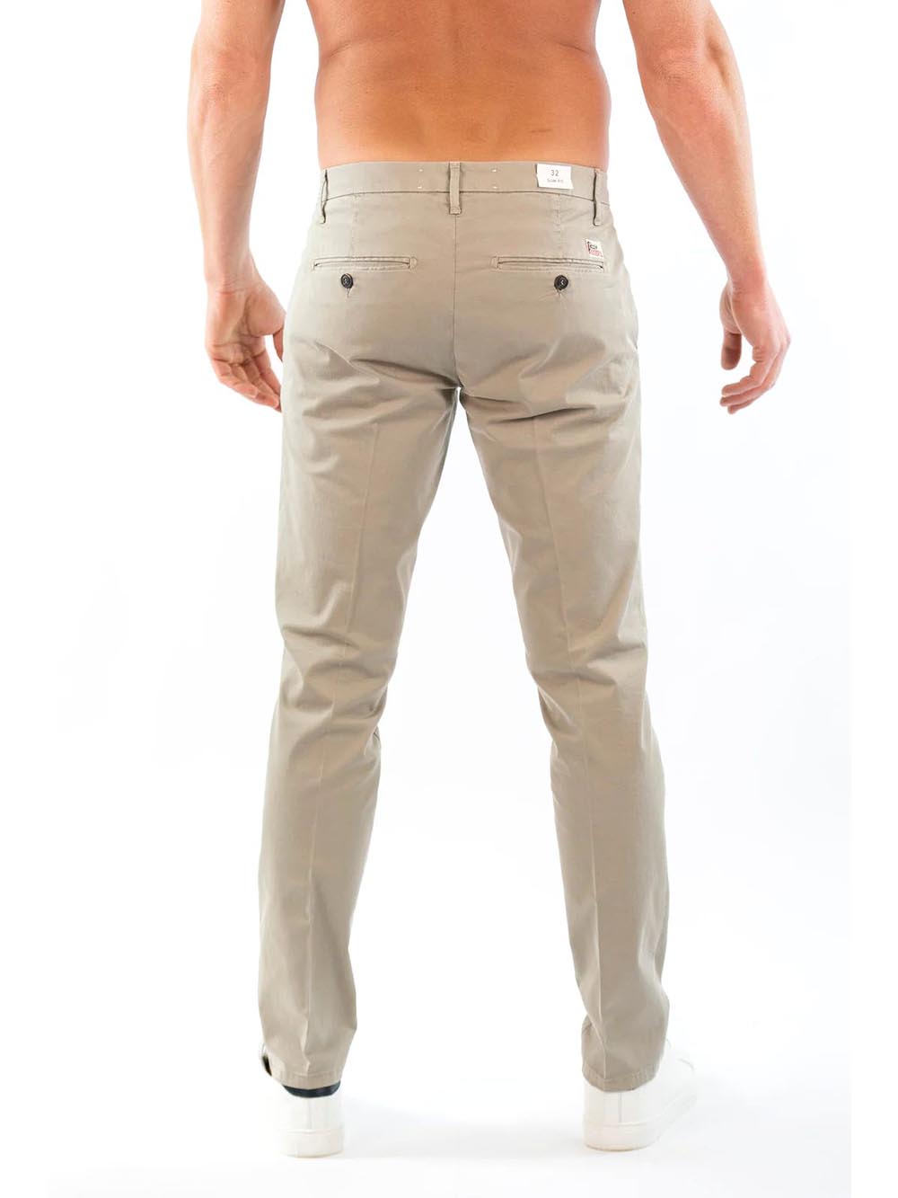 Roy Roger's Pantalone Uomo Grigio