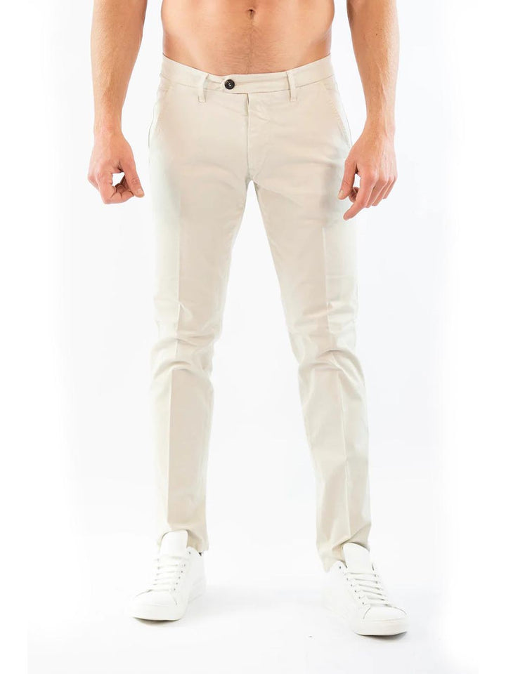 Roy Roger's Pantalone Uomo Bianco