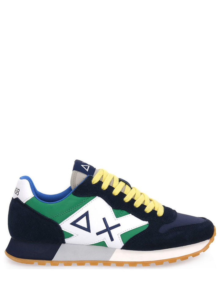 SUN68 Sneakers Uomo Blu/verde