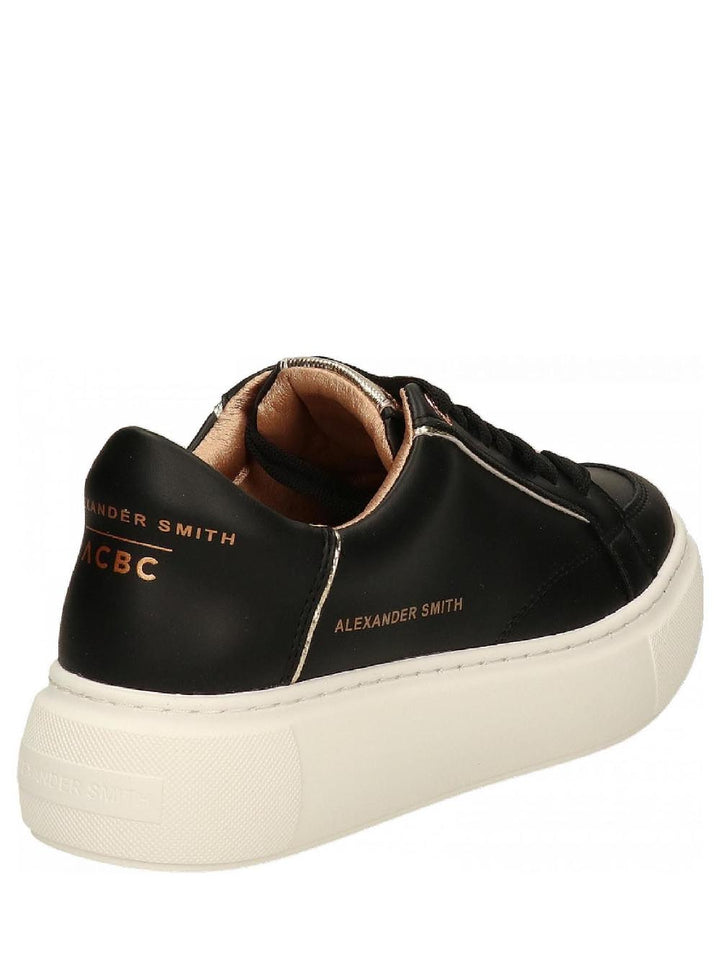 Alexander Smith Sneakers Donna Nero oro