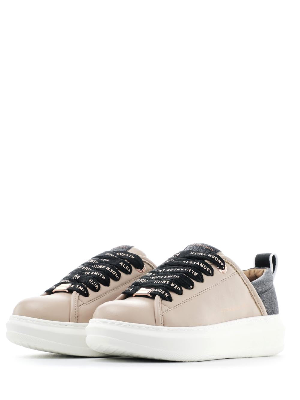 Alexander Smith Sneakers Donna Beige nero