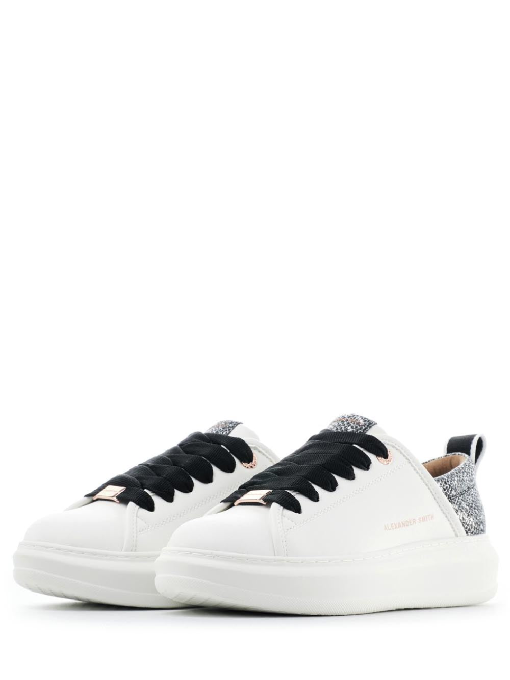 Alexander Smith Sneakers Donna Bianco nero