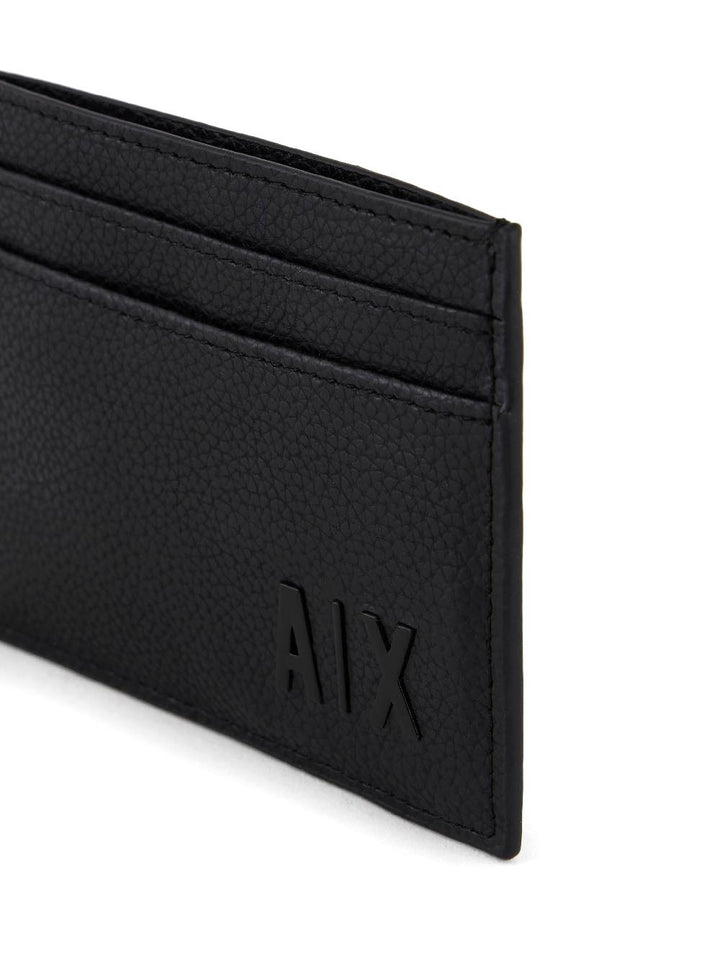 Armani Exchange Portacarte Uomo Nero