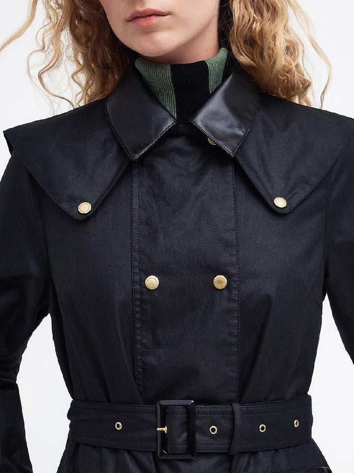 Barbour Trench Donna Nero