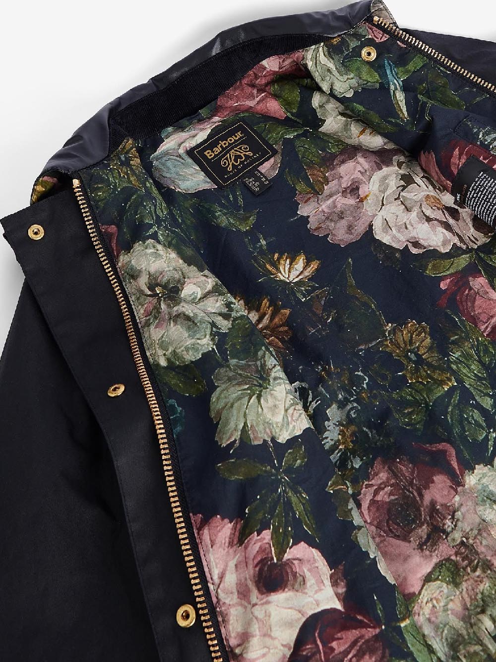 Barbour Trench Donna Nero