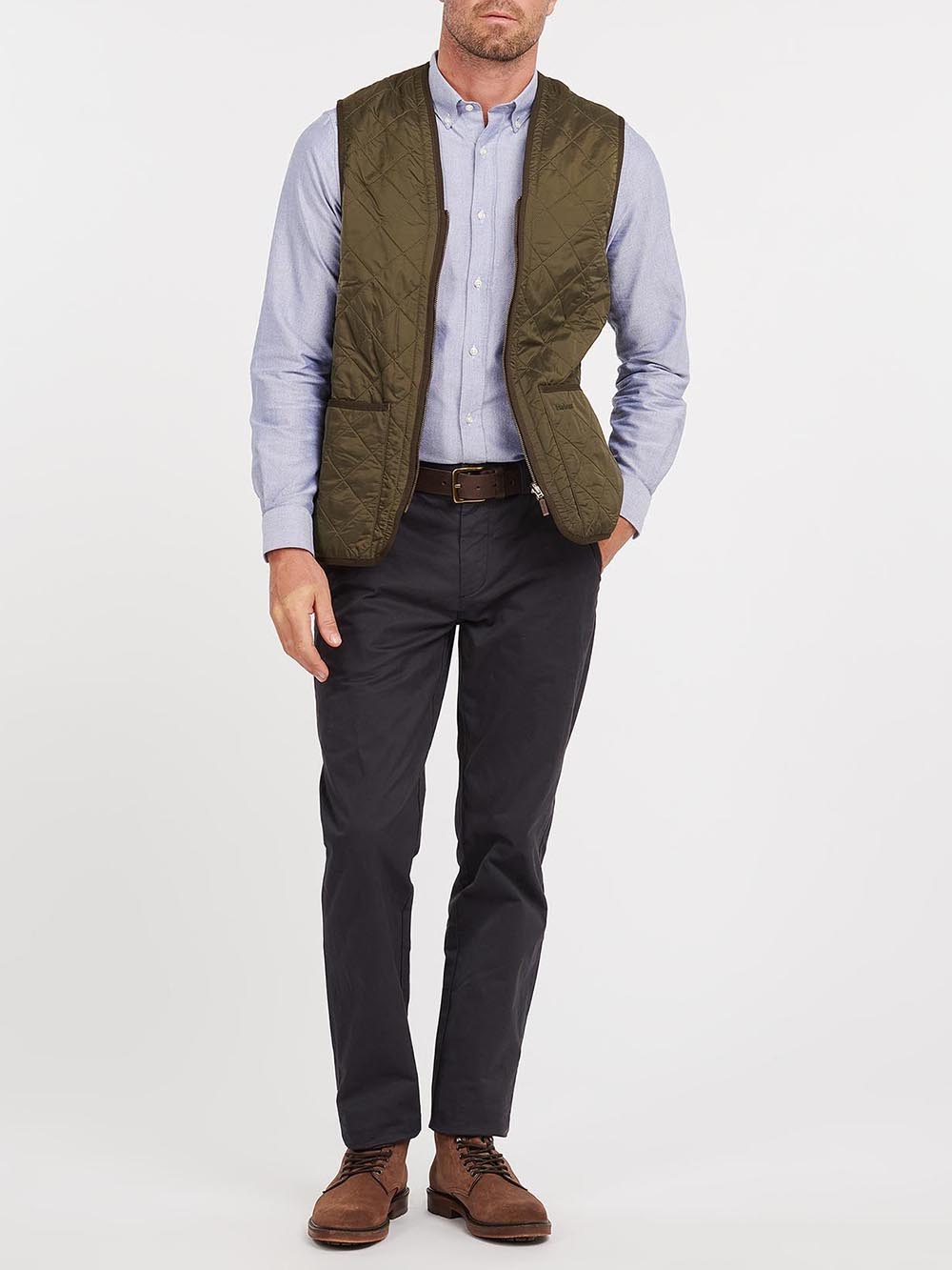Barbour Smanicato Uomo Verde