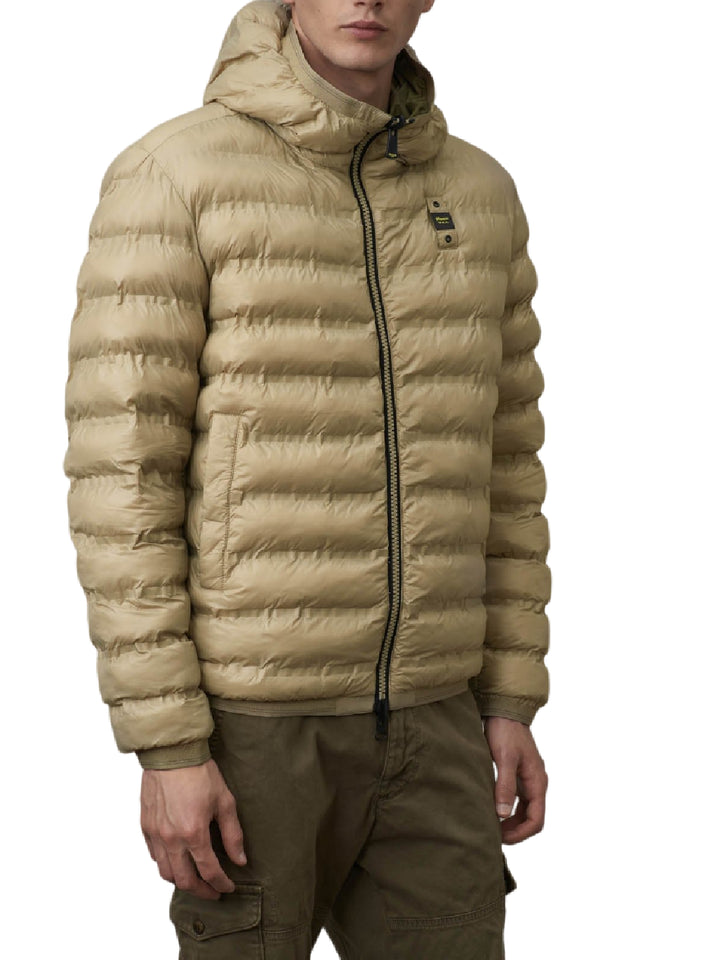 Blauer Giubbino Uomo Verde beige