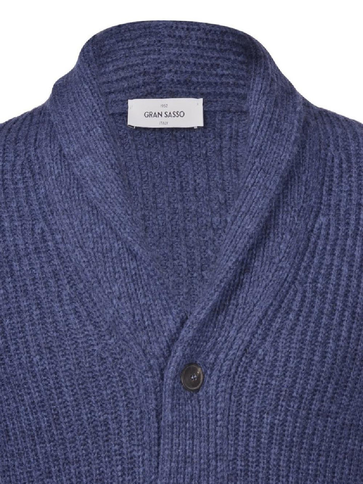 Gran Sasso Cardigan Uomo Blu