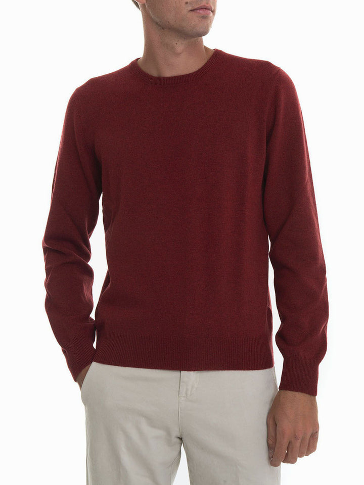 Gran Sasso Maglia Uomo Bordeaux