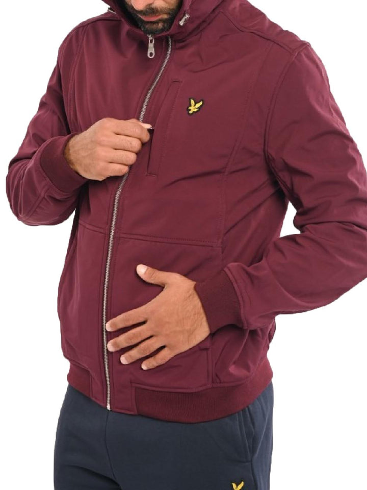 Lyle & Scott Giubbino Uomo Bordeaux