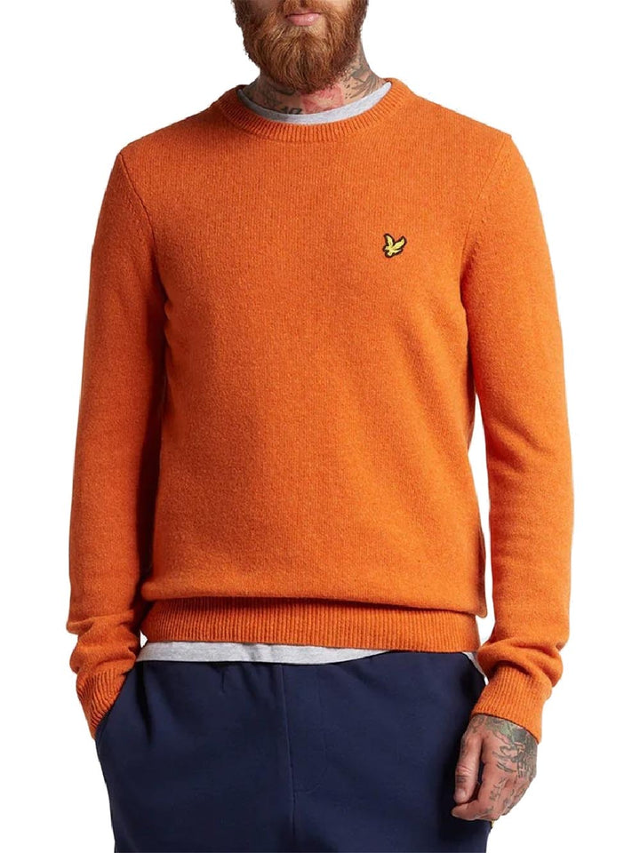 Lyle & Scott Maglia Uomo Arancione