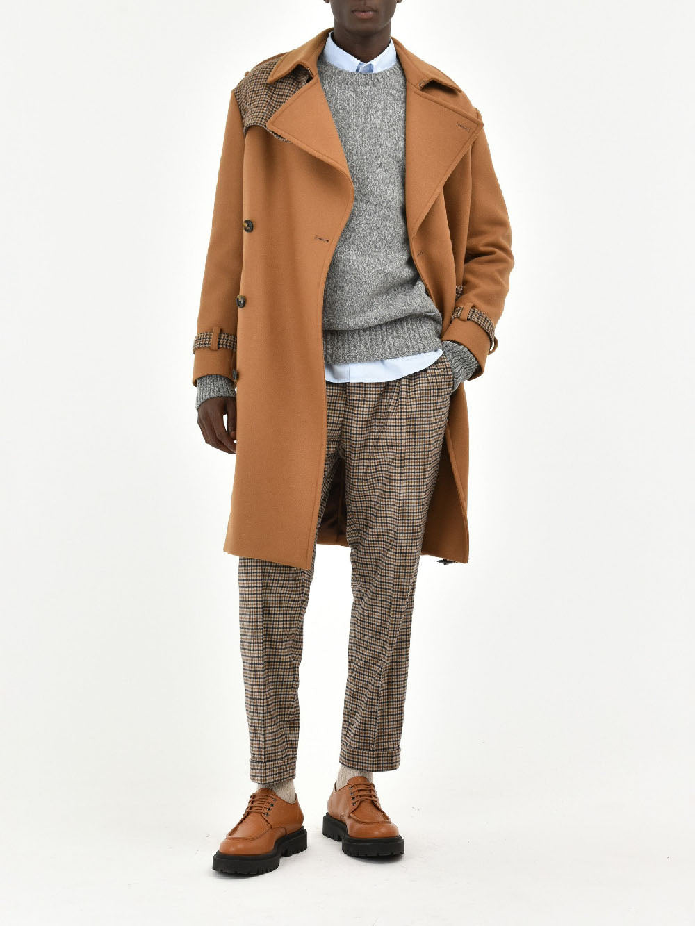 Manuel Ritz Cappotto Uomo Cammello