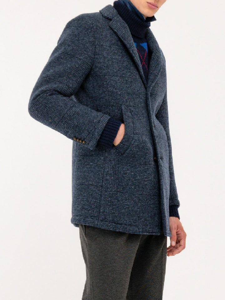Manuel Ritz Cappotto Uomo Blu