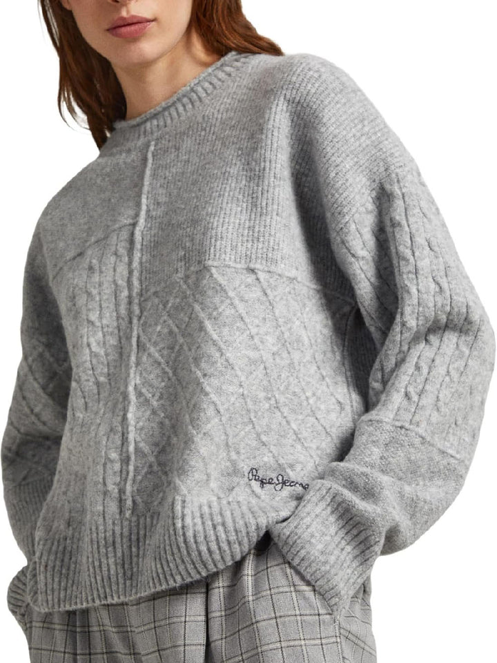 Pepe Jeans Maglia Donna Grigio