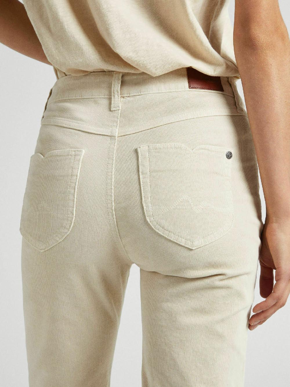 Pepe Jeans Pantalone Donna Panna