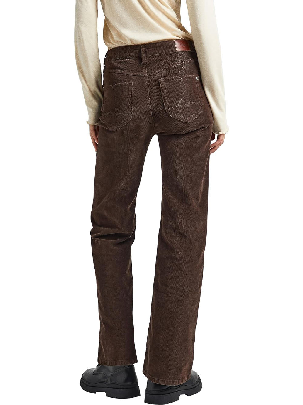 Pepe Jeans Pantalone Donna Marrone