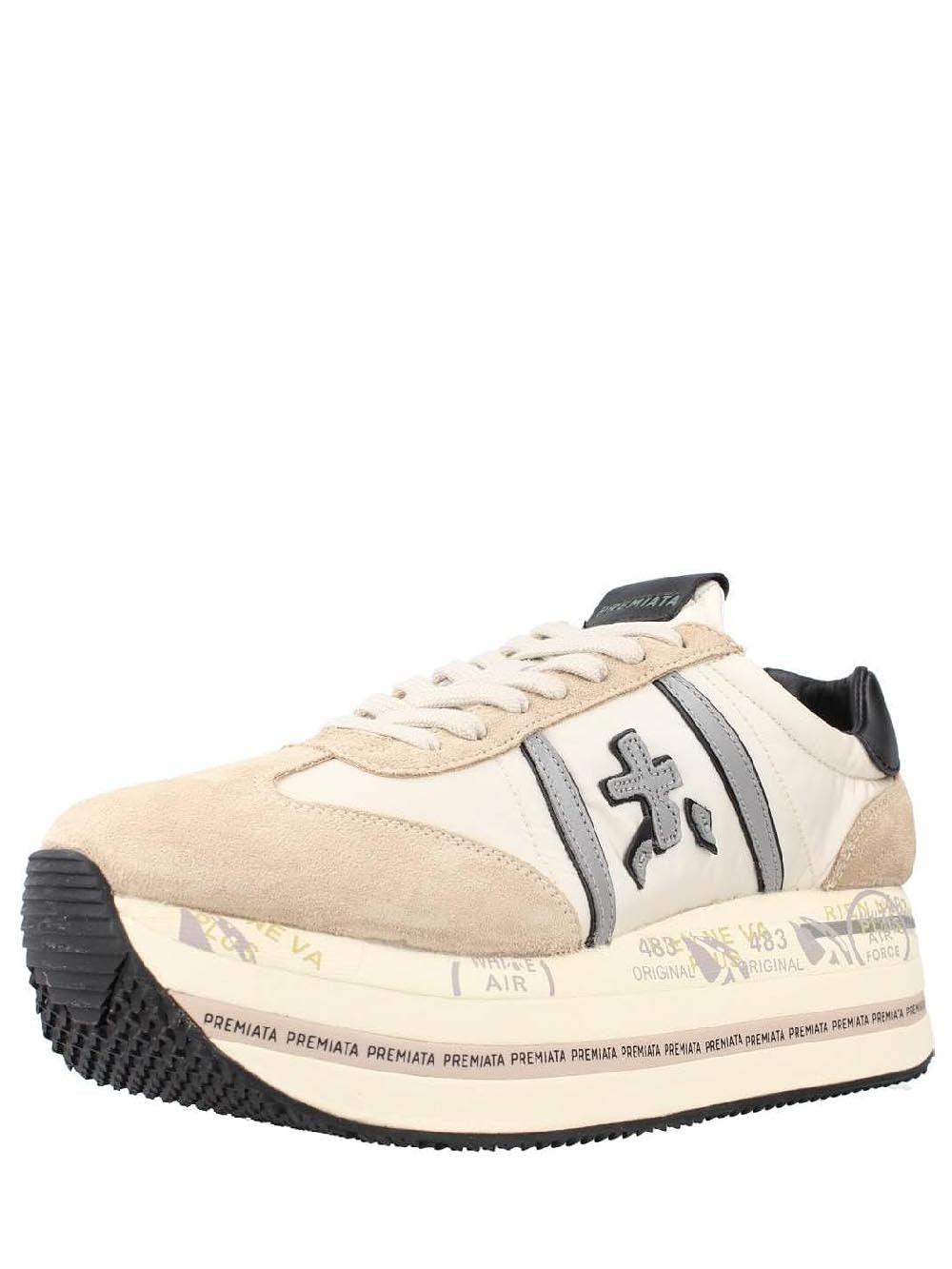 Premiata Sneakers Donna Beige