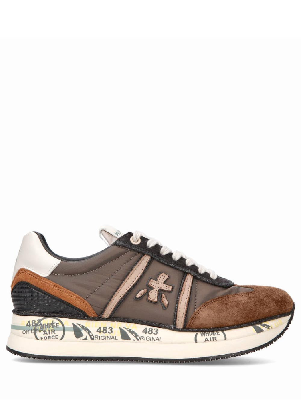 Premiata Sneakers Donna Marrone