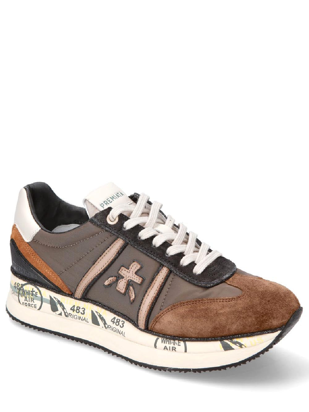 Premiata Sneakers Donna Marrone