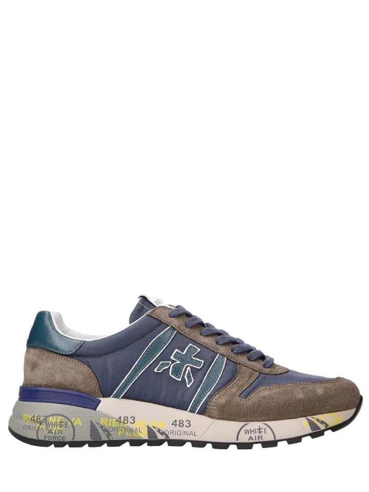 Premiata Sneakers Uomo Blu/marrone