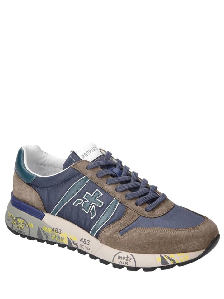 Premiata Sneakers Uomo Blu/marrone