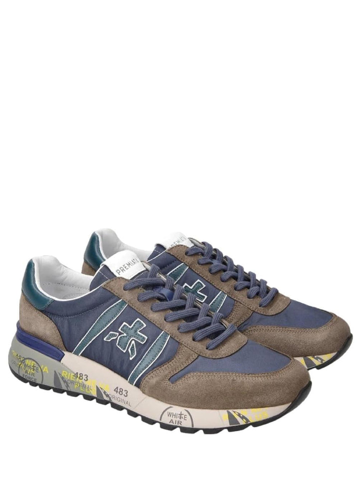 Premiata Sneakers Uomo Blu/marrone