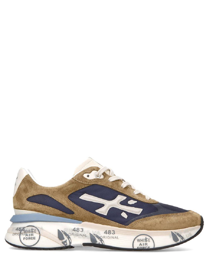 Premiata Sneakers Uomo Marrone/blu