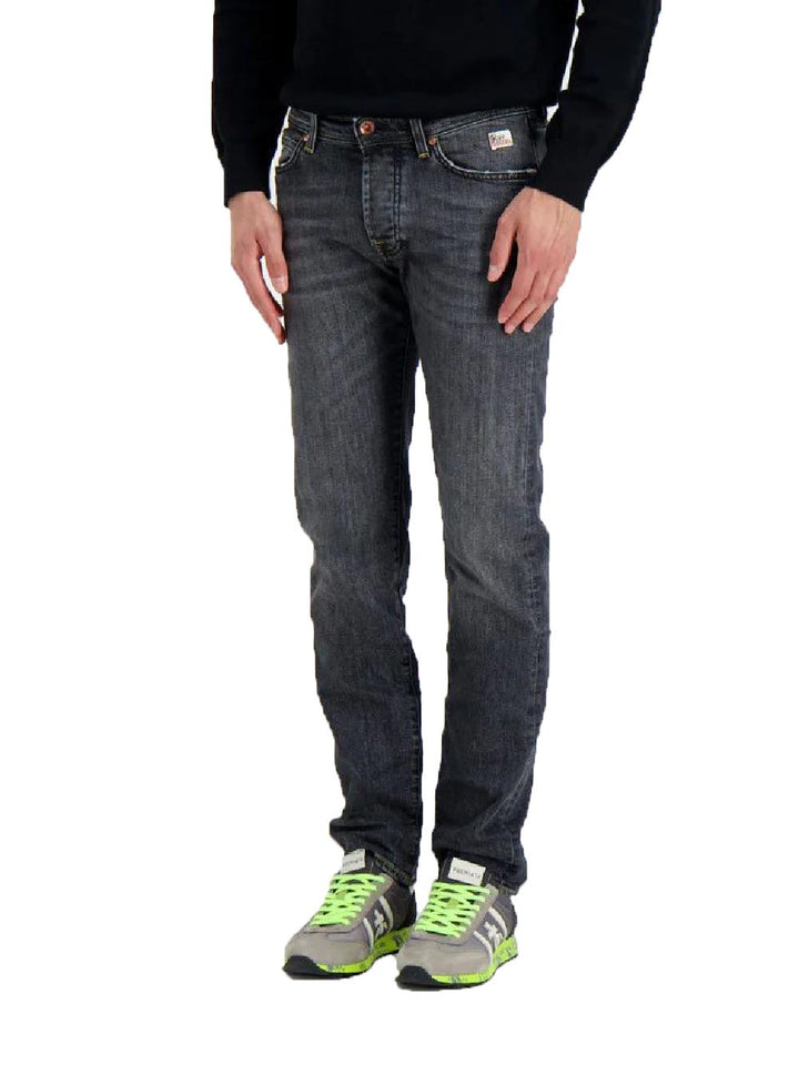 Roy Roger's Jeans Uomo Nero