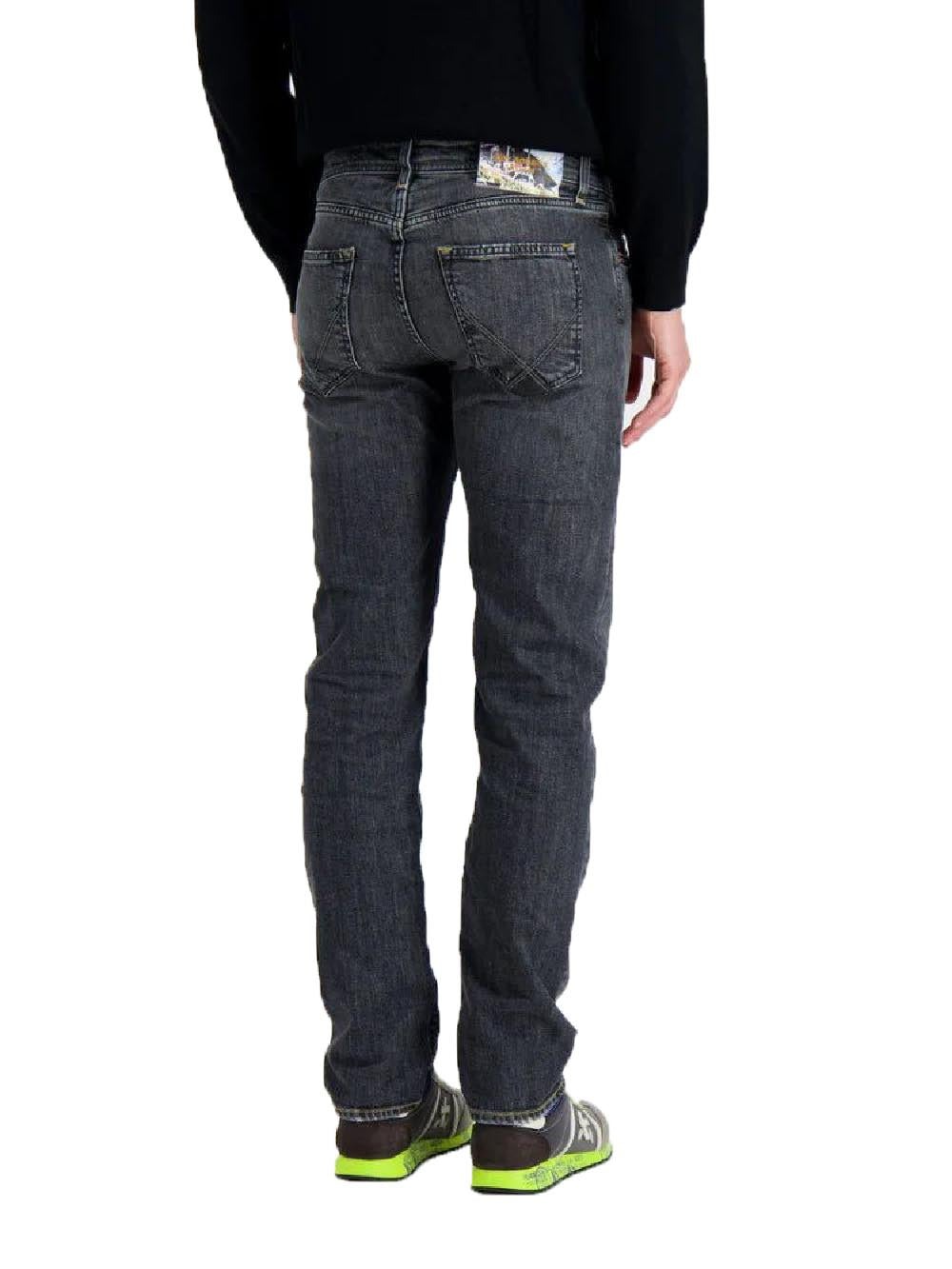 Roy Roger's Jeans Uomo Nero