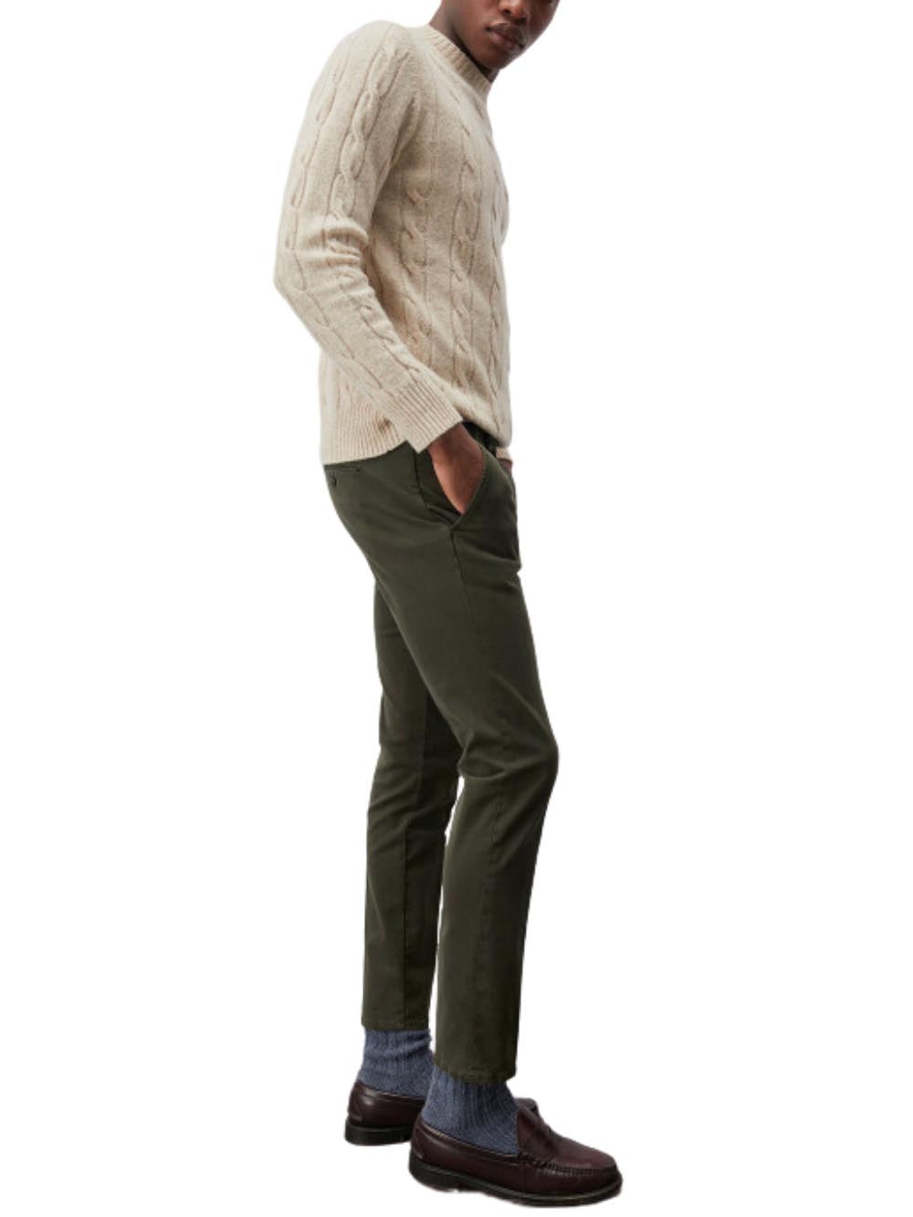 Roy Roger's Pantalone Uomo Verde scuro