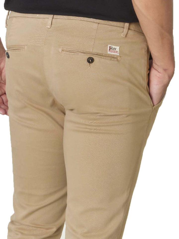 Roy Roger's Pantalone Uomo Beige