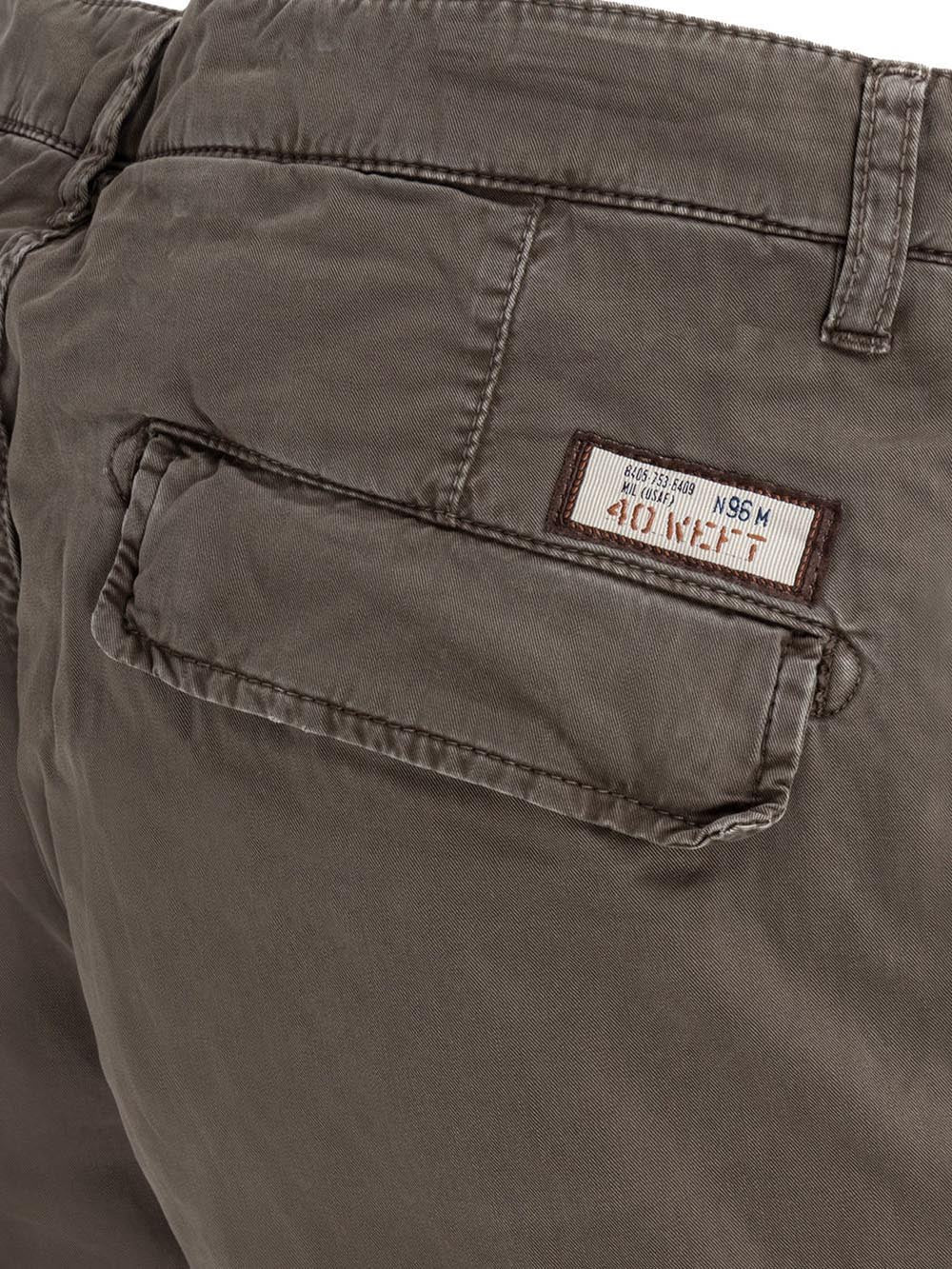 40Weft Pantalone Uomo Aiko-1687 Grigio scuro