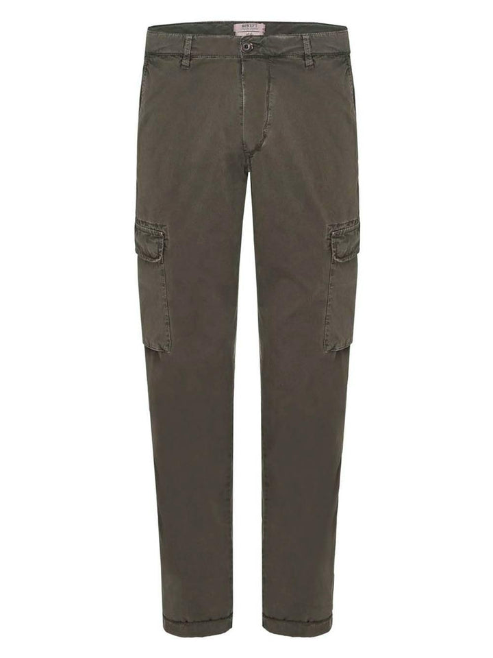 40Weft Pantalone Uomo Aiko-1687 Fango