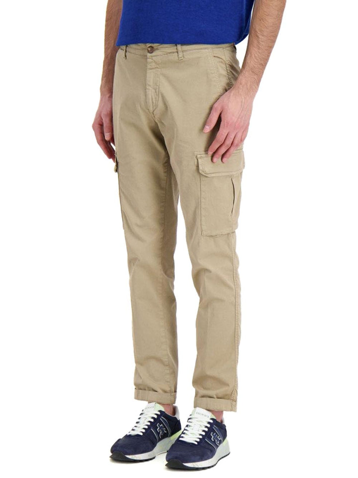 40Weft Pantalone Uomo Aiko-1701 Beige